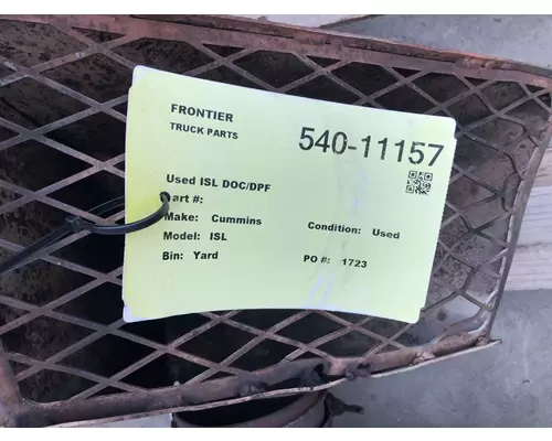 CUMMINS ISL DPF (Diesel Particulate Filter)