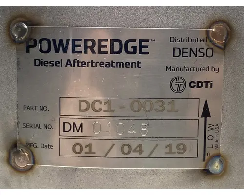 CUMMINS ISL DPF (Diesel Particulate Filter)