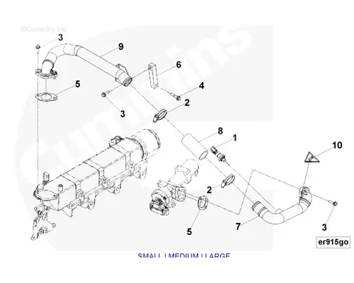 CUMMINS ISL EGR Cooler