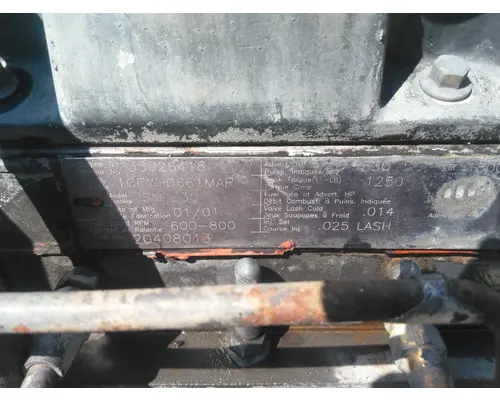 CUMMINS ISM 2607 ENGINE ASSEMBLY