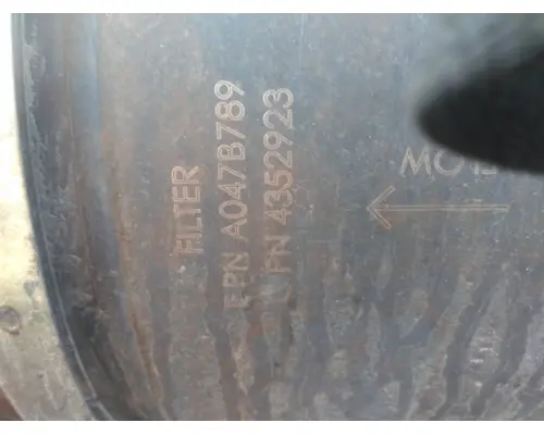 CUMMINS ISM-320V DPF ASSEMBLY (DIESEL PARTICULATE FILTER)