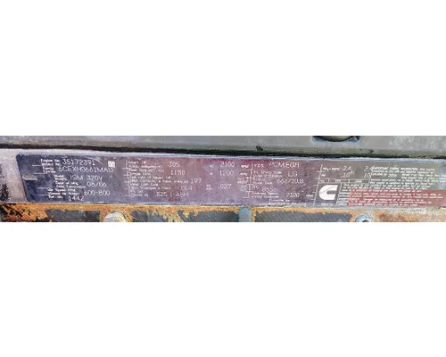 CUMMINS ISM 320V Engine Assembly