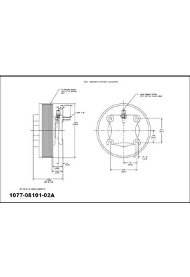 CUMMINS ISM-Kysor_1077-08101-02A Fan Clutch