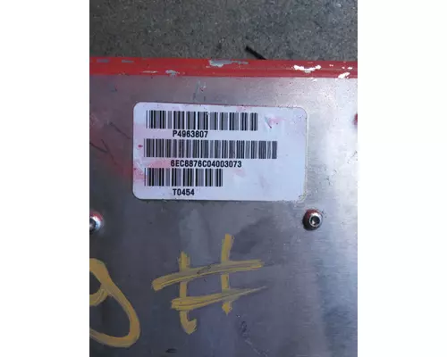 CUMMINS ISM ENGINE CONTROL MODULE (ECM)