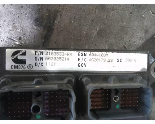 CUMMINS ISM ENGINE CONTROL MODULE (ECM)