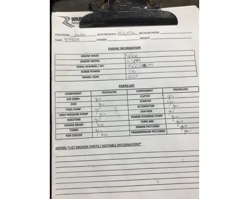 CUMMINS ISM Engine Assembly