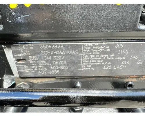CUMMINS ISM Engine Assembly