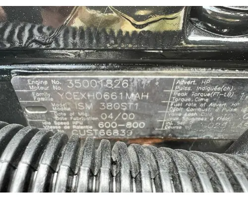 CUMMINS ISM Engine Assembly