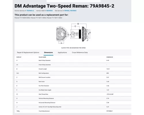 CUMMINS ISM Fan Clutch