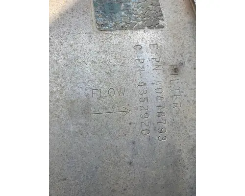 CUMMINS ISM Filter DPF 