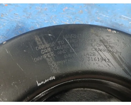 CUMMINS ISM Harmonic Balancer