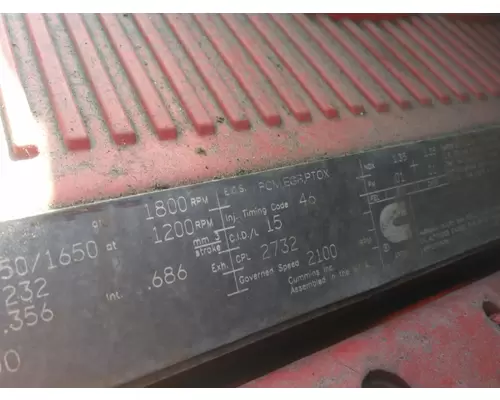 CUMMINS ISX 2732 ENGINE ASSEMBLY
