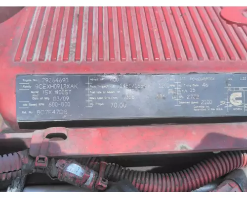 CUMMINS ISX 2732 ENGINE ASSEMBLY