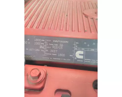 CUMMINS ISX 2733 ENGINE ASSEMBLY
