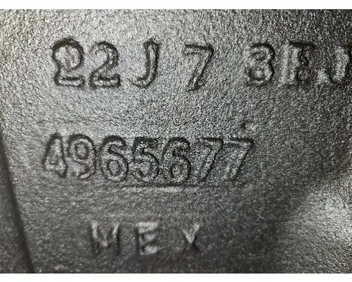 CUMMINS ISX DPF Cylinder Block