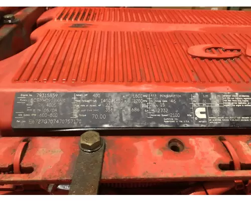 CUMMINS ISX DPF Engine Assembly