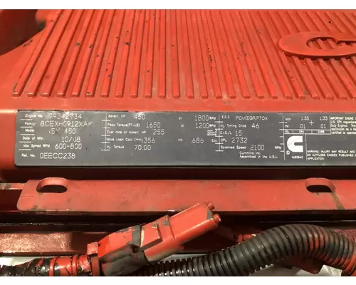 CUMMINS ISX DPF Engine Assembly