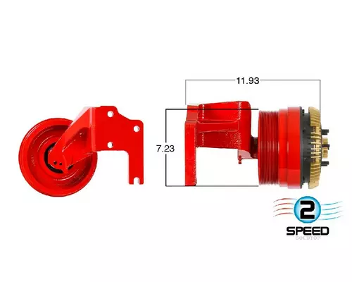 CUMMINS ISX EGR FAN CLUTCHHUB ASSEMBLY