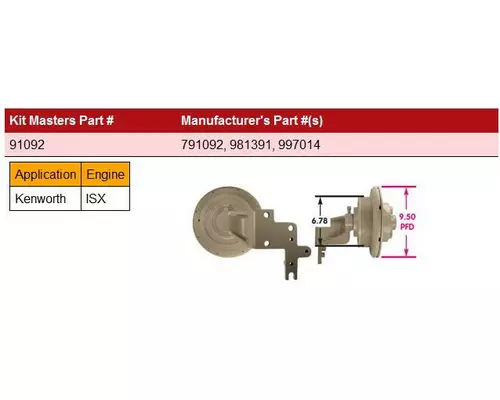 CUMMINS ISX-HortonHTS_791092 Fan Clutch