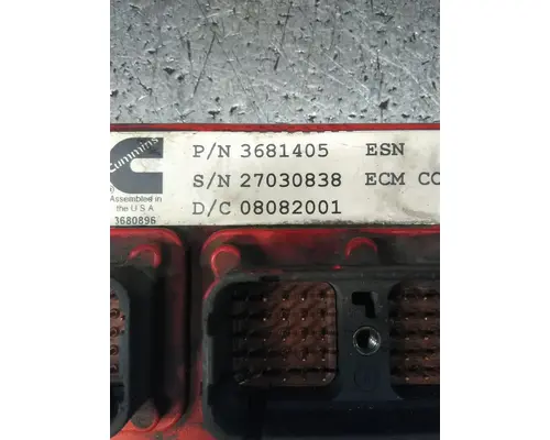 CUMMINS ISX NON EGR ENGINE CONTROL MODULE (ECM)