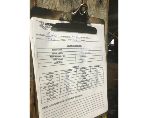 CUMMINS ISX12-G Engine Assembly