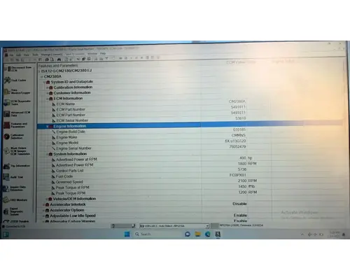 CUMMINS ISX12-G Engine Assembly