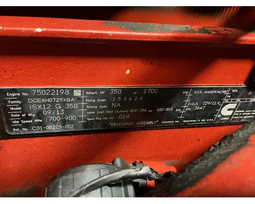 CUMMINS ISX12-G Engine Assembly