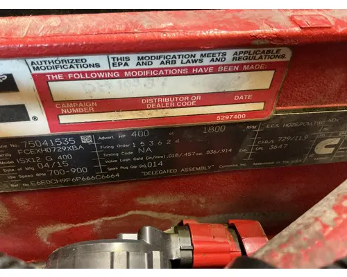 CUMMINS ISX12-G Engine Assembly