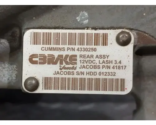 CUMMINS ISX12-G Engine Brakes