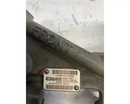 CUMMINS ISX12 G JakeEngine Brake