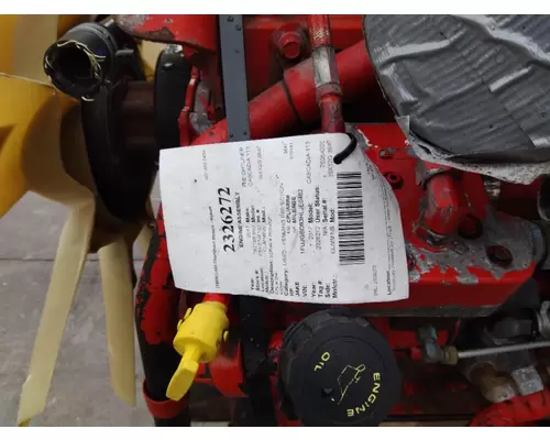 CUMMINS ISX12G 3647 ENGINE ASSEMBLY