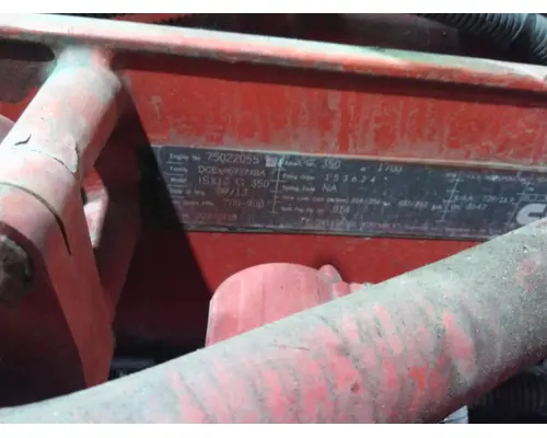 CUMMINS ISX12G 3647 ENGINE ASSEMBLY