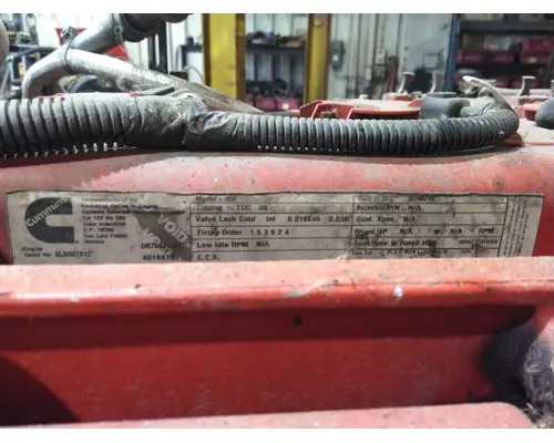 CUMMINS ISX12G 3647 ENGINE ASSEMBLY
