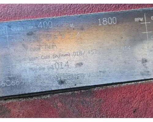 CUMMINS ISX12G Engine Assembly