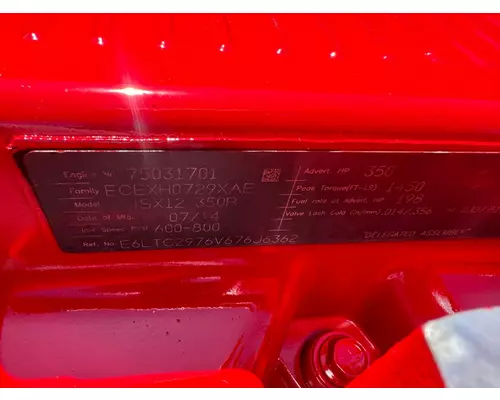 CUMMINS ISX12 Engine Assembly
