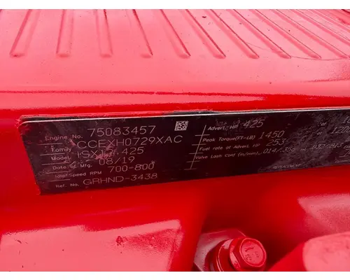 CUMMINS ISX12 Engine Assembly