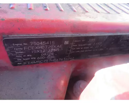 CUMMINS ISX12 Engine Assembly