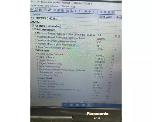 CUMMINS ISX12 Engine Assembly