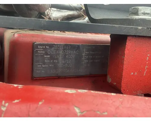 CUMMINS ISX12 Engine Assembly