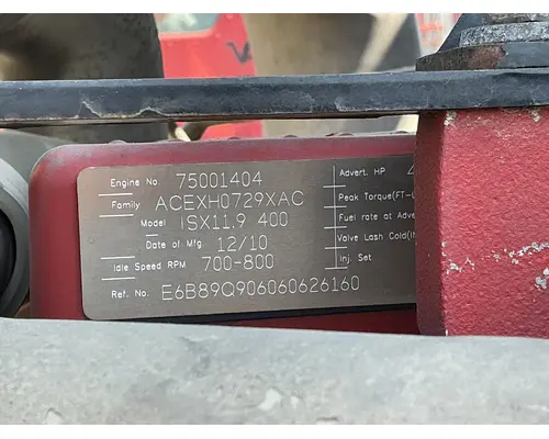 CUMMINS ISX12 Engine Assembly