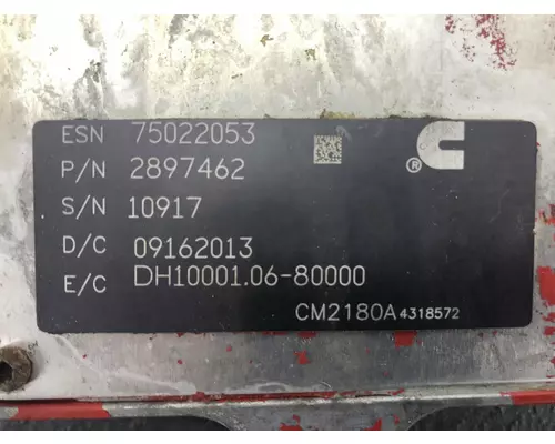 CUMMINS ISX12 Engine Control Module (ECM)