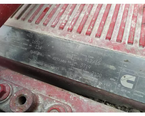 CUMMINS ISX15 3719 ENGINE ASSEMBLY
