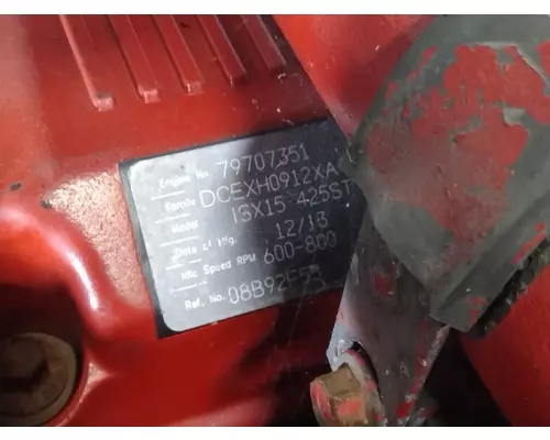 CUMMINS ISX15 3937 ENGINE ASSEMBLY