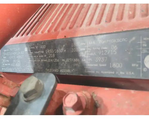 CUMMINS ISX15 3937 ENGINE ASSEMBLY