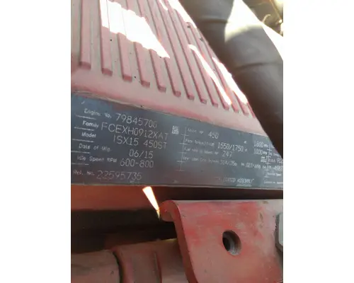 CUMMINS ISX15 4583 ENGINE ASSEMBLY
