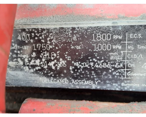 CUMMINS ISX15 4583 ENGINE ASSEMBLY