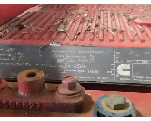 CUMMINS ISX15 4586 ENGINE ASSEMBLY