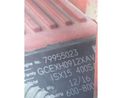 CUMMINS ISX15 4586 ENGINE ASSEMBLY