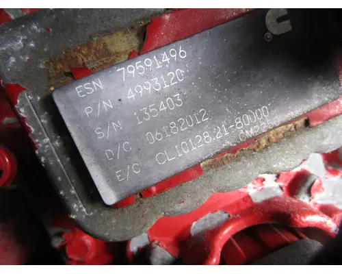 CUMMINS ISX15-CM2250_4993120 Electronic Engine Control Module