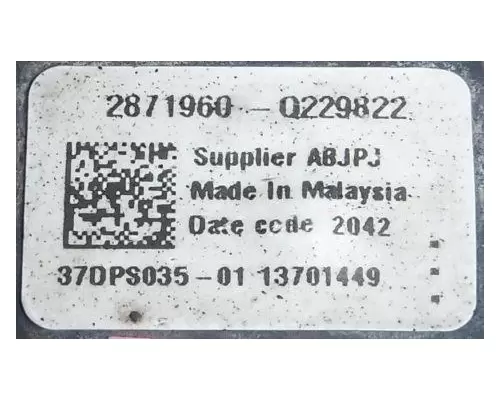 CUMMINS ISX15 EPA 10 AFTERTREATMENT CONTROL MODULE (ACM)